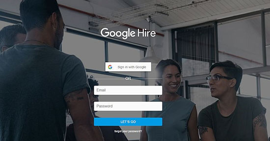 Google Hire, Google'ın Gmail uygulaması ile kolay bir kullanıma sahip olacak.